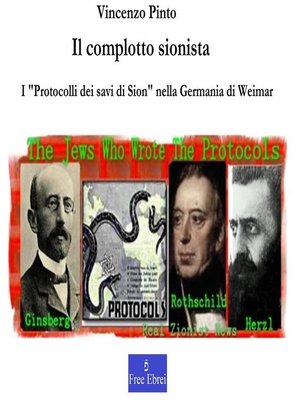 cover image of Il complotto sionista